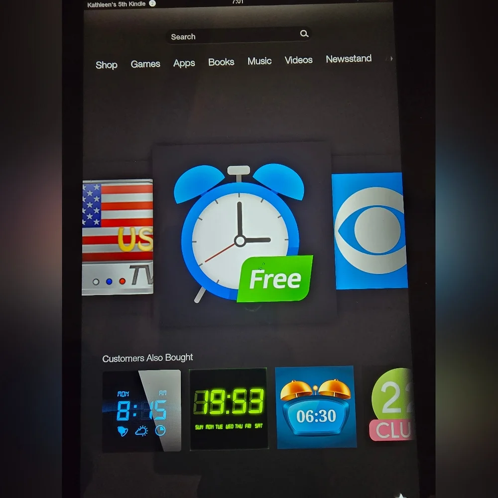 Amazon Kindle Fire Tablet Fire HD 9 1/2 By 6 1/2.. 16GB, Wi-Fi, Newish
